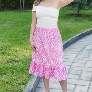 Falda Cloe Fucsia
